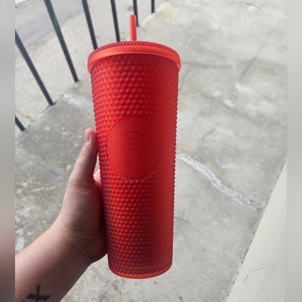 Starbucks Red Studded Tumbler